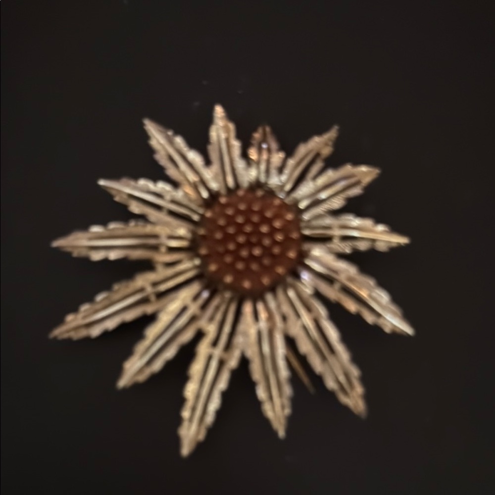 Vintage Starburst Brooch